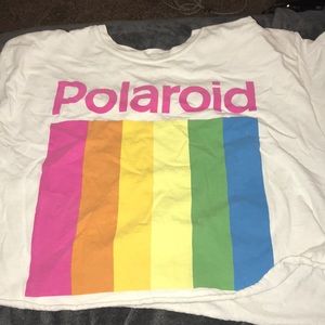 Polaroid Crop Top